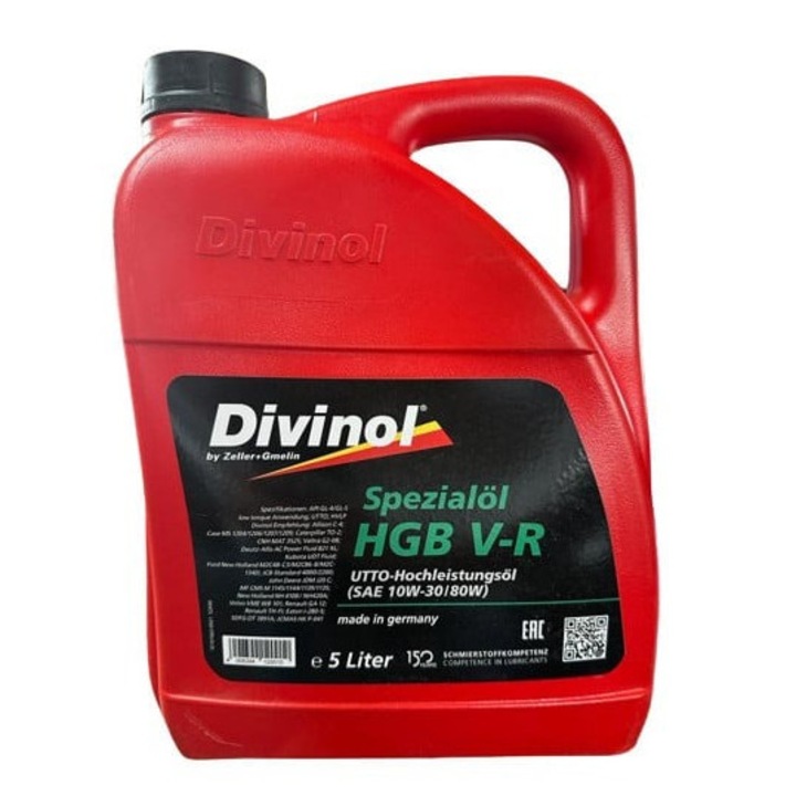 Ulei de transmisie/hidraulic, DIVINOL SPEZIALÖL HGB 10W-30 - UTTO, 5L