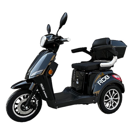 Tricicleta electrica RDB A-klass, fara permis 25km/h, putere maximala 1200W, baterie 60V, Negru