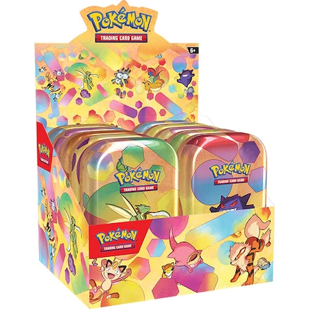 Set 10 mini cutii carti de joc Pokemon TCG: Scarlet & Violet-151