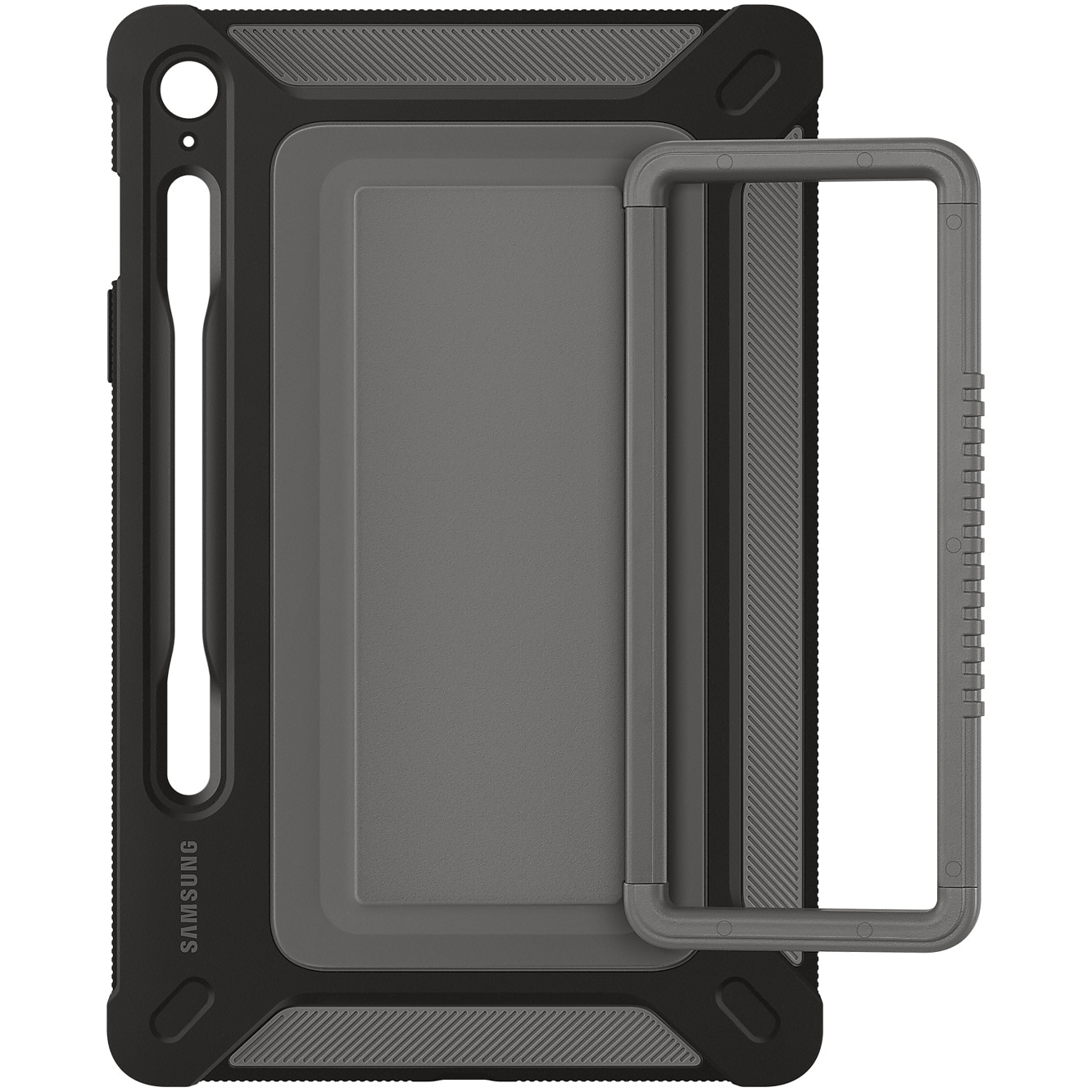 Husa de protectie Samsung Outdoor Cover pentru Galaxy Tab S9 FE, Black eMAG.ro