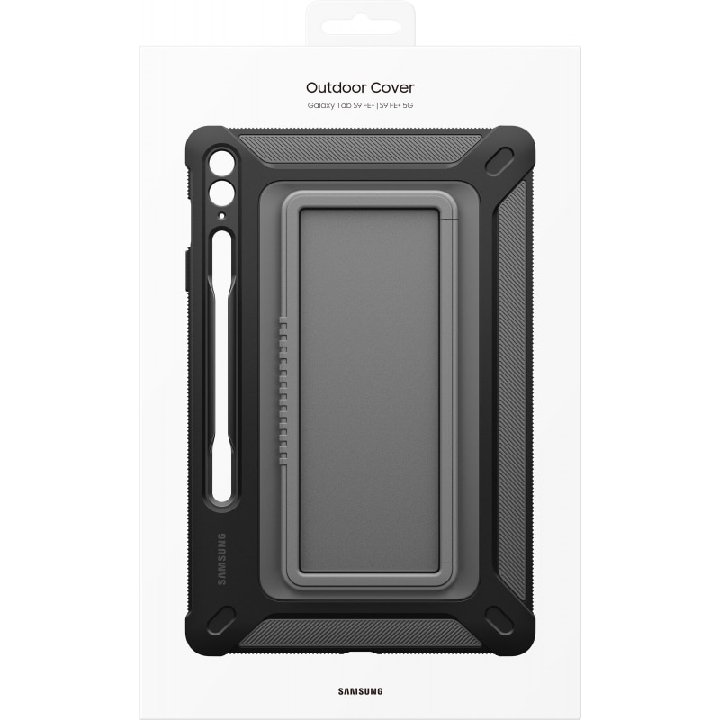 Husa de protectie Samsung Outdoor Cover pentru Galaxy Tab S9 FE+, Black