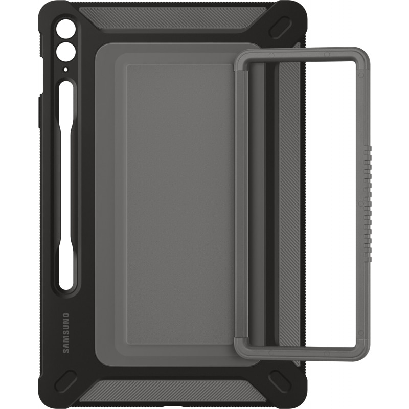 Husa de protectie Samsung Outdoor Cover pentru Galaxy Tab S9 FE+, Black