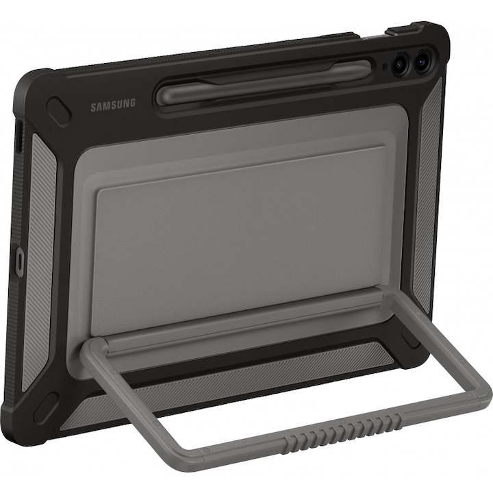 Husa de protectie Samsung Outdoor Cover pentru Galaxy Tab S9 FE+, Black