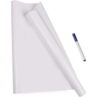 Tabla Scolara Alba CCmax, pentru Scris si Desenat cu Markerul, Sticker Autoadeziv, 450x2000 mm