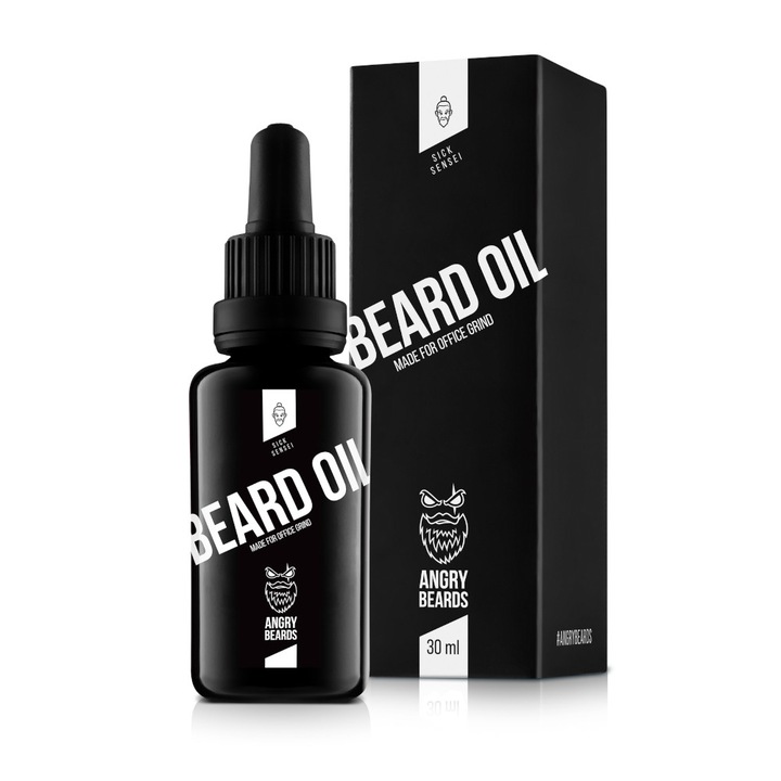 Angry Beards Sick Sensei szakállolaj, 30 ml