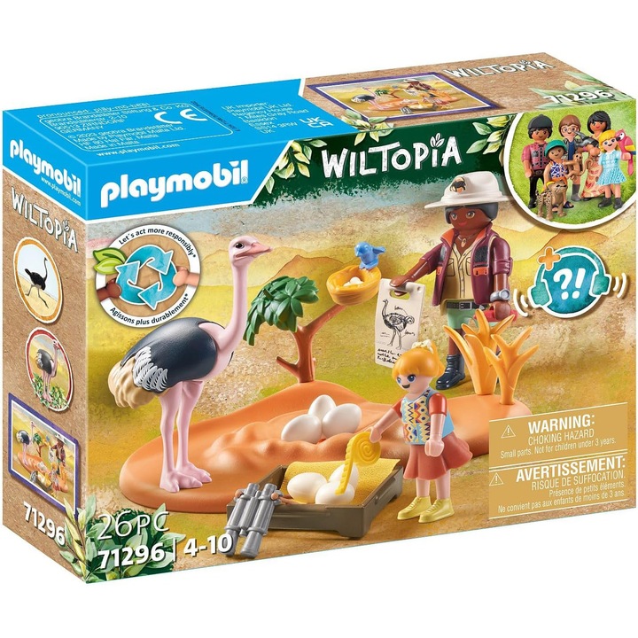 Playmobil Wiltopia - Щраусово гнездо