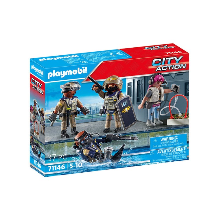 Playmobil City Action SWAT figuraszett