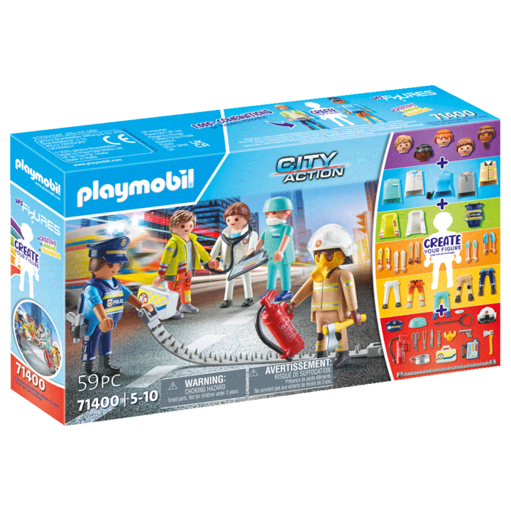 Playmobil City Action – Készítse el saját figuráját