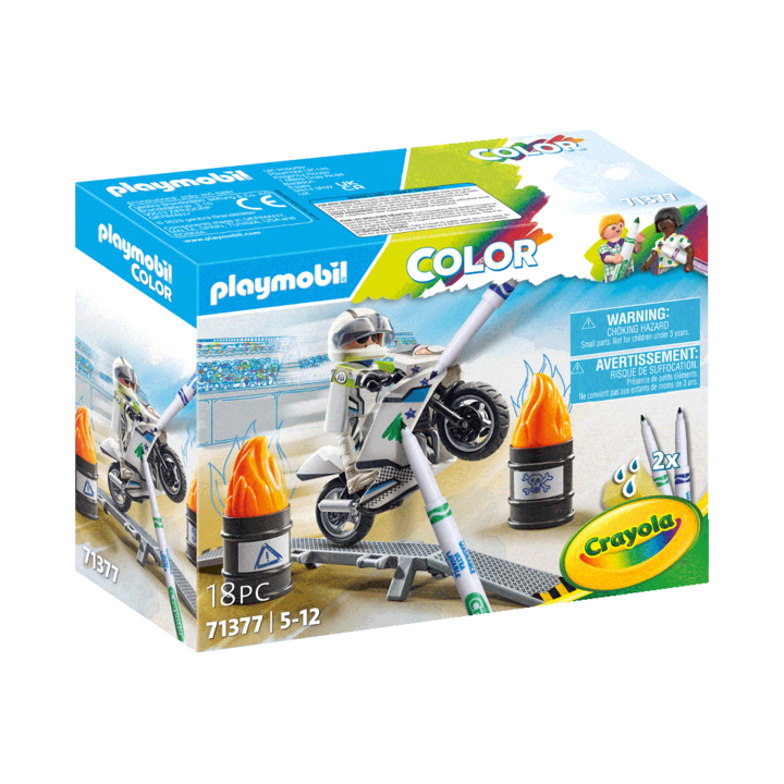 Playmobil Color - Motorkerékpár