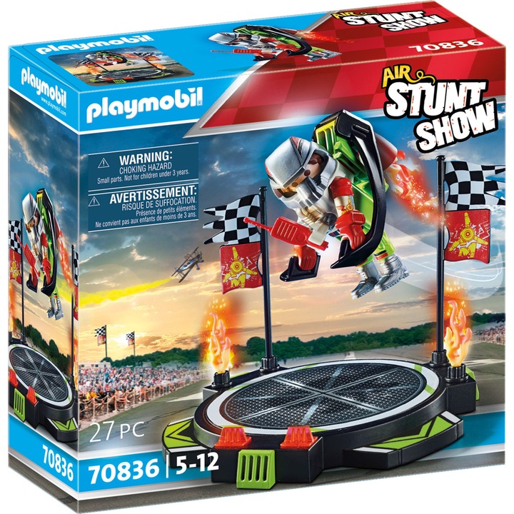 Playmobil Air Stunt Show - Cascador cu jetpack
