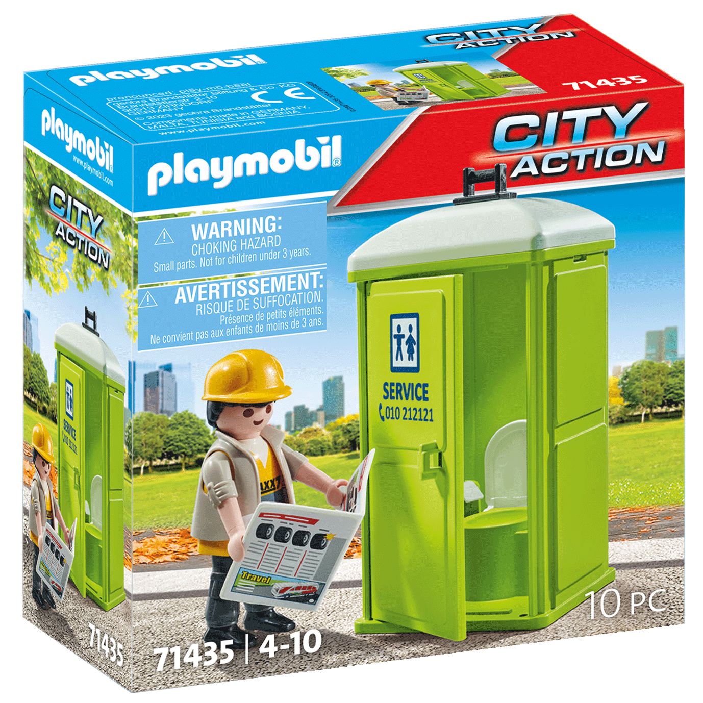 Playmobil City Action - Toaleta mobila