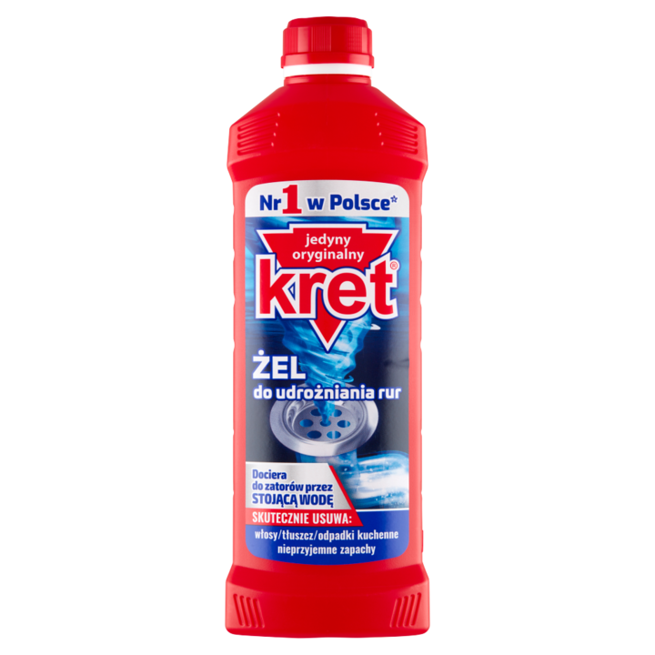 Гел за отпушване на тръби, Kret, 500 гр