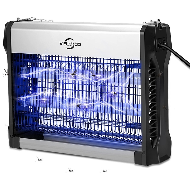 Електрическа лампа за убиване на комари, Jormftte, Silver