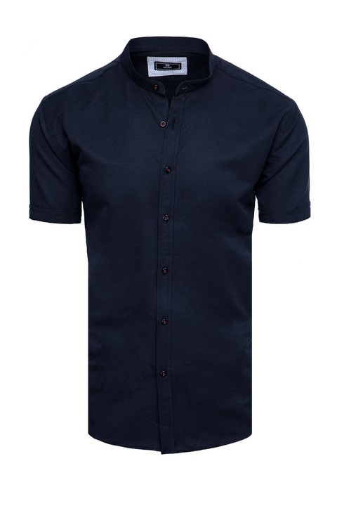 Dstreet Férfi rövid ujjú ing Brello sötétkék, Sötétkék