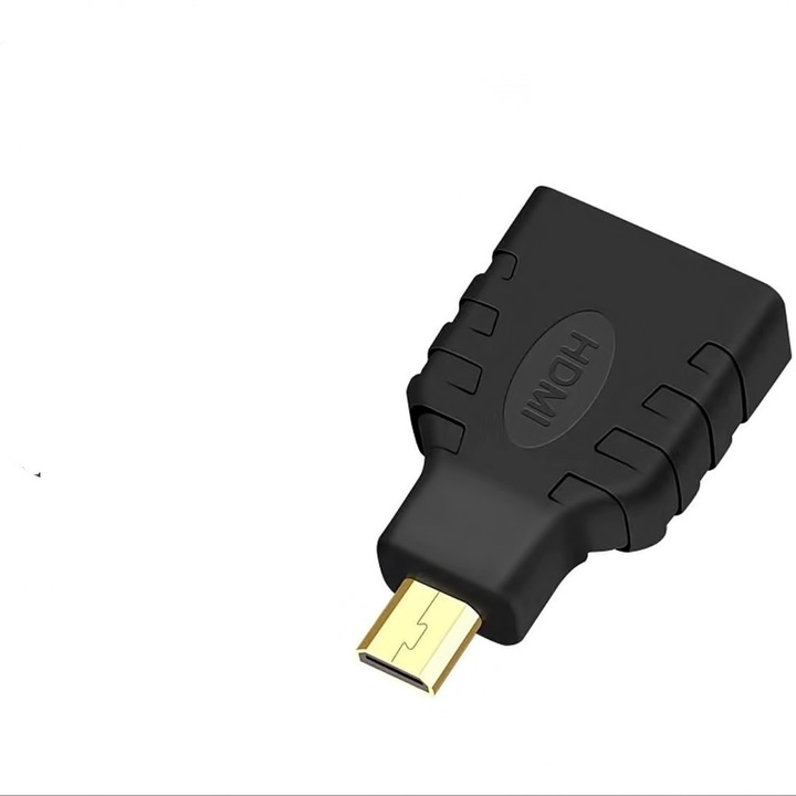 Gembird videoadapter, microHDMI - HDMI, fekete
