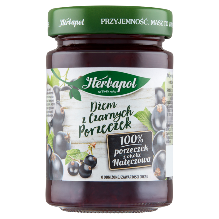 Dulceata de coacaze negre, Herbapol, 280 g