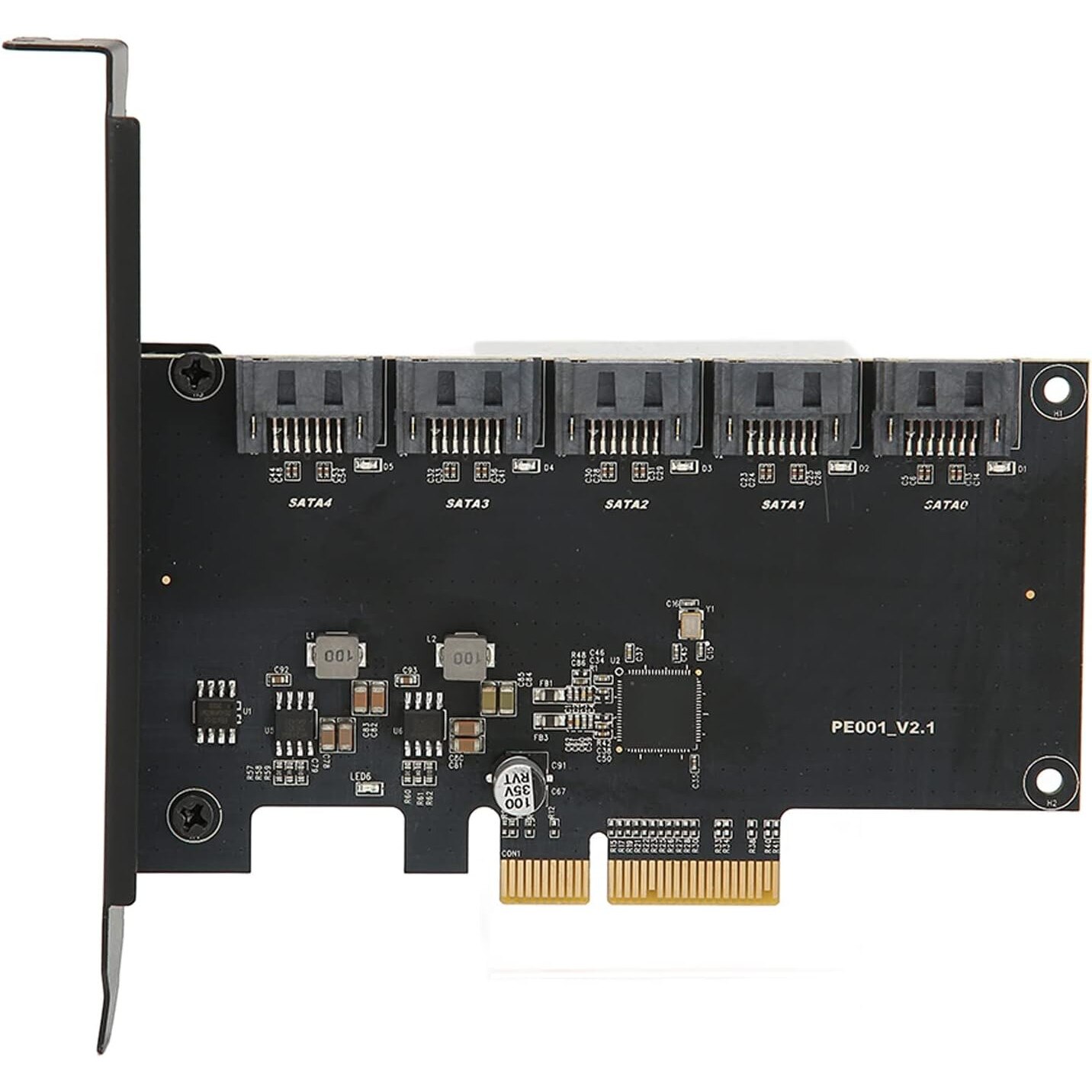 Адаптер PCIE SATA 5 порта SATA 3.0, PCI Express 4X, Acasis - eMAG.bg