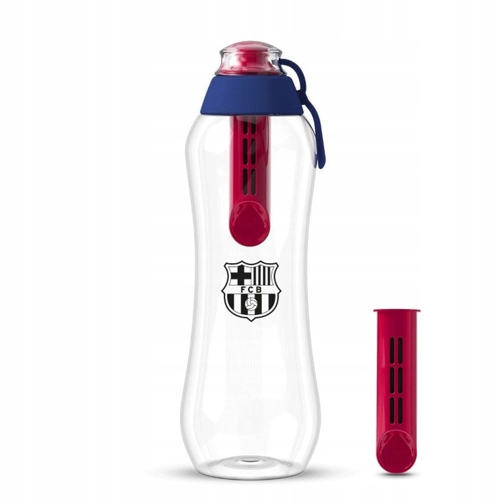 Palack vízszűrővel, Dafi, Soft, 0,5l, FC Barcelona