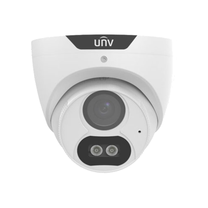 Камера за видеонаблюдение, Uniview, ColorHunter 5MP, обектив 2.8 мм, вграден микрофон, WL 40m