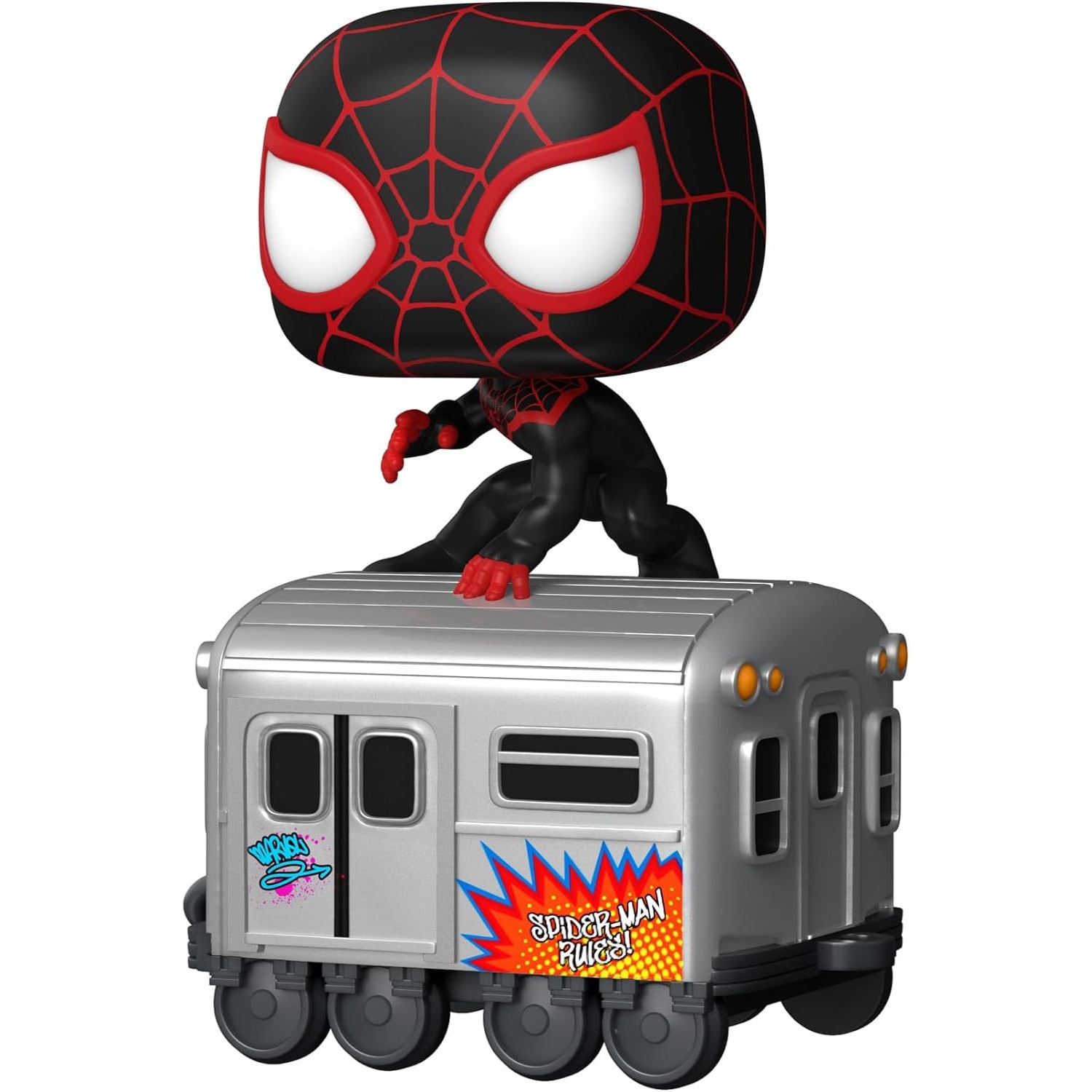 Figurina Funko Pop! Trains, Marvel, Miles Morales, Multicolor eMAG.ro