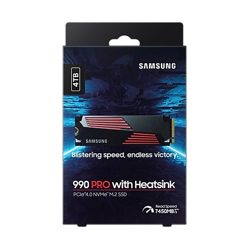 Solid State Drive (SSD) Samsung 990 PRO 4TB, PCIe Gen 4.0 x4, NVMe