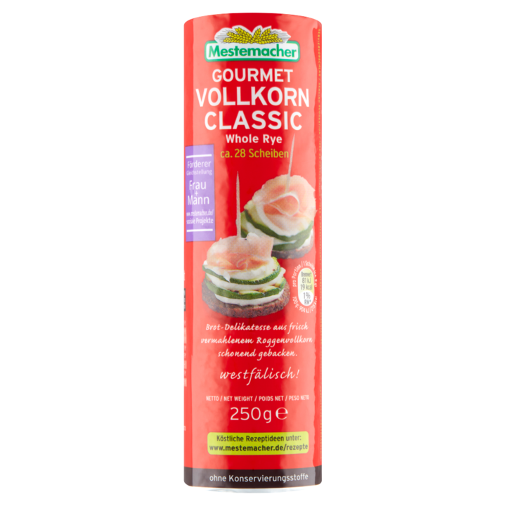 Paine integrala de secara , Mestemacher, 250 g