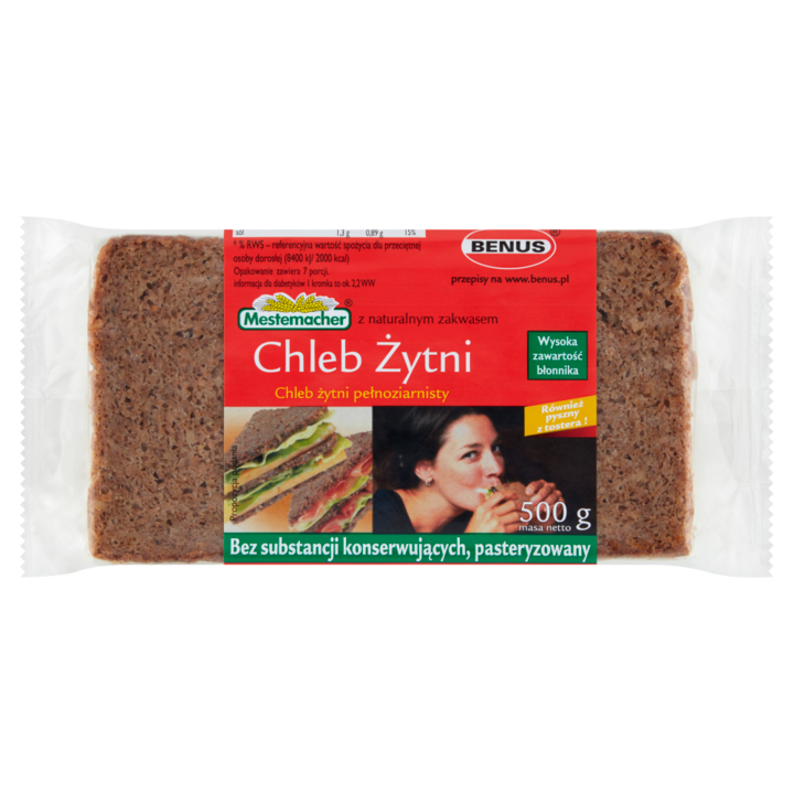 Paine integrala de secara, Mestemacher, 500 g