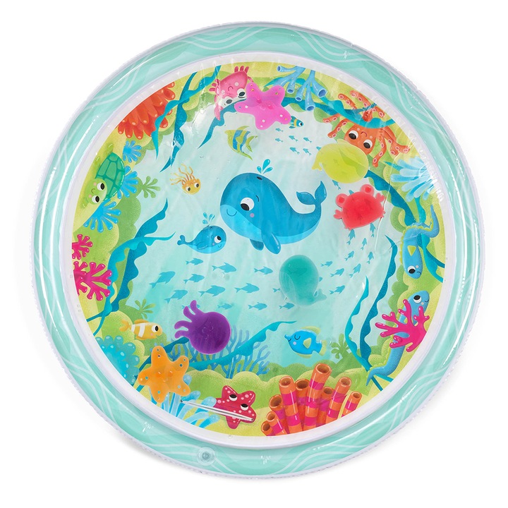 Vizes játszószőnyeg babáknak, Battat, Tummy Time, 76 x 76 x 6 cm