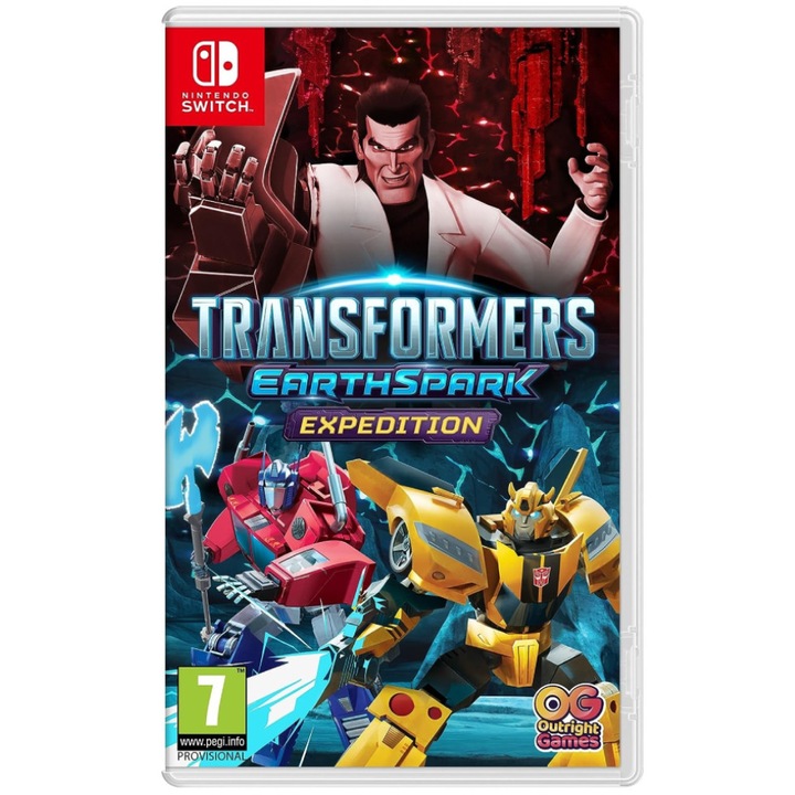 Transformers Earth Spark Expedition játék Nintendo Switchhez