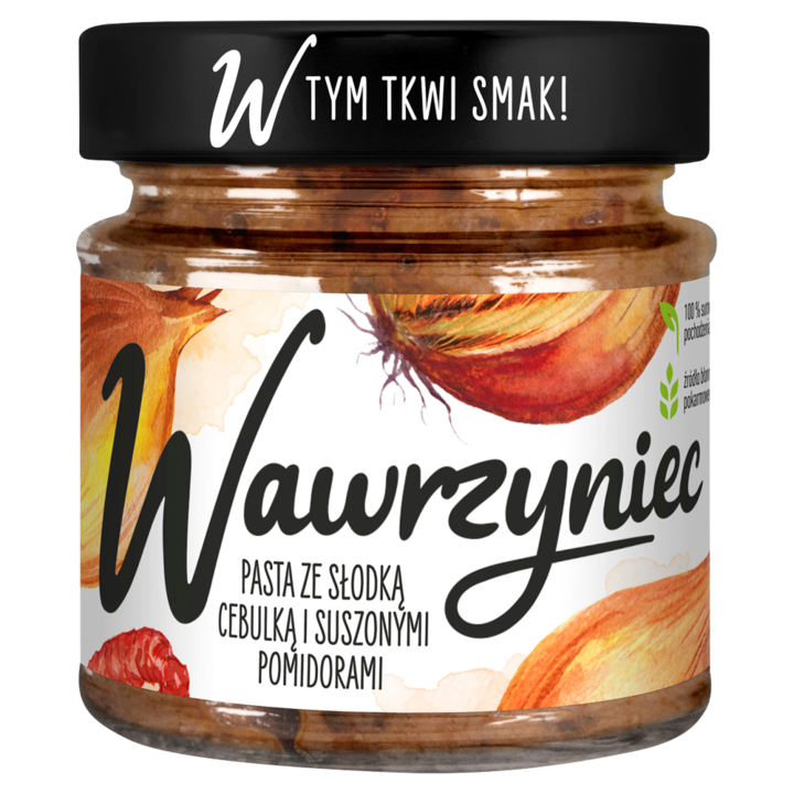 Pasta de legume cu ceapa dulce si rosii uscate, Wawrzyniec, 180 g