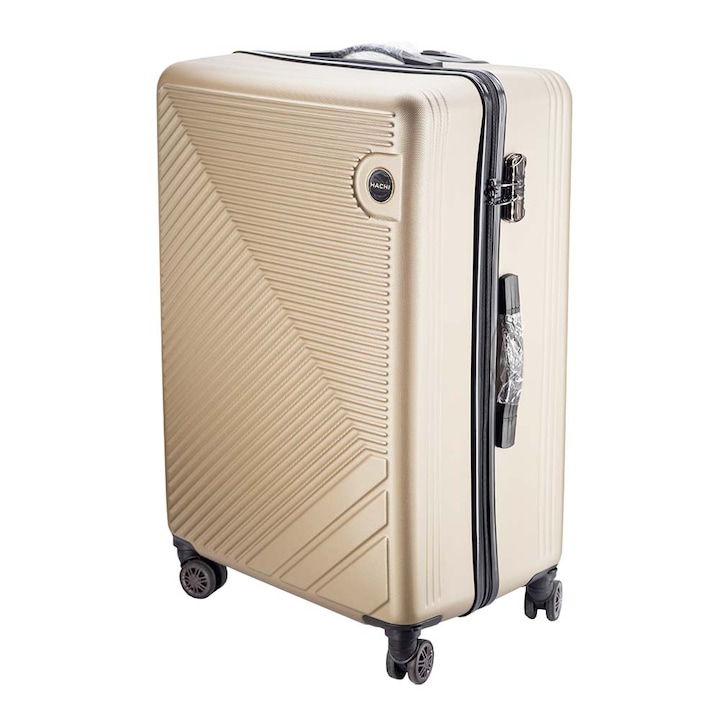 Dollcini, Световен куфар за пътуване 24", 65x 28 x 40 см, (357910-227B), златист