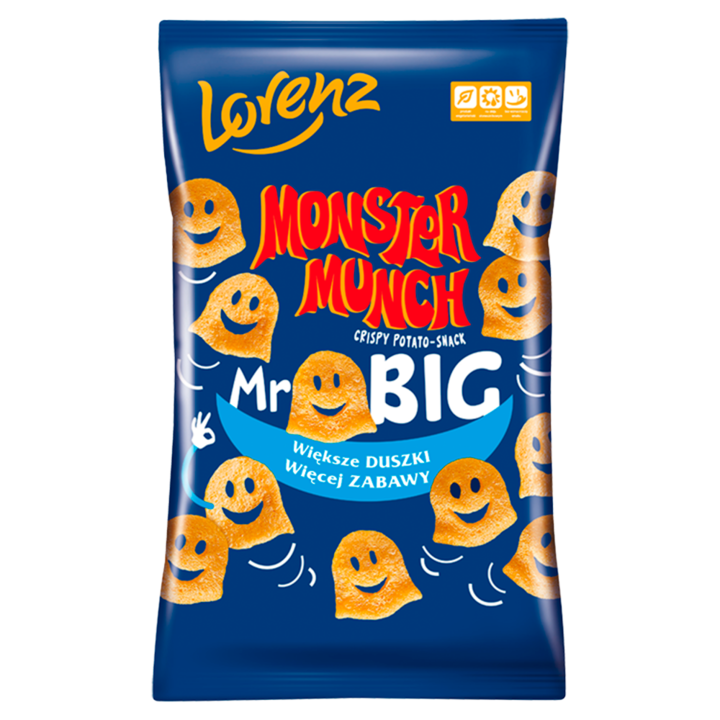 Chips de cartofi sarat, Monster Munch, Mr Big, 90 g