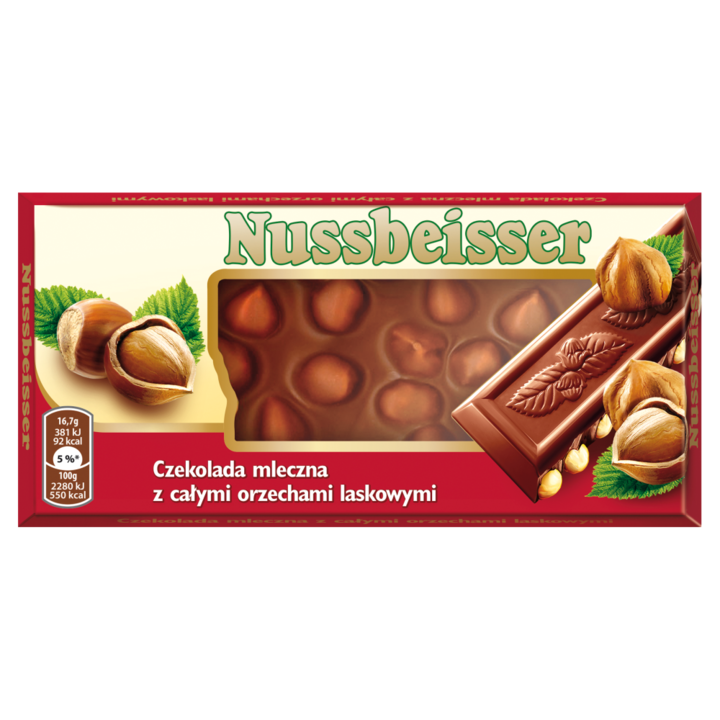 Ciocolata cu lapte si alune intregi, Alpen Gold, 100 g