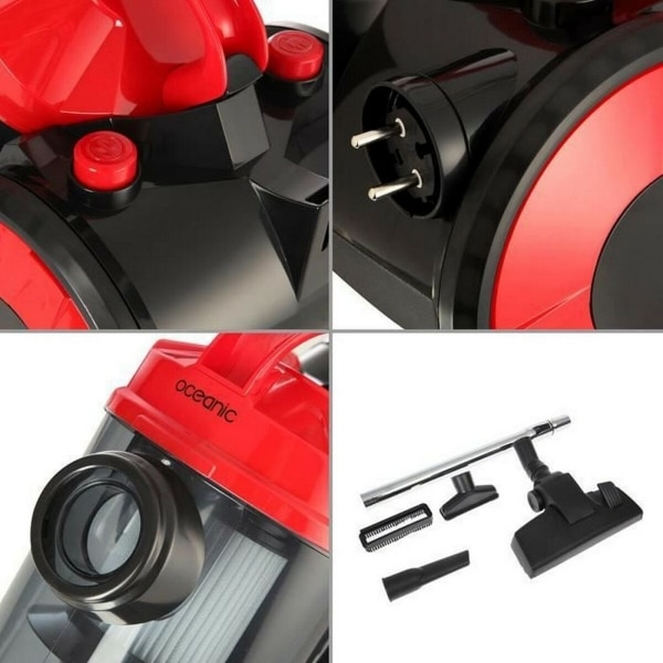 Aspirator fara sac Oceanic 700w rosu 3L