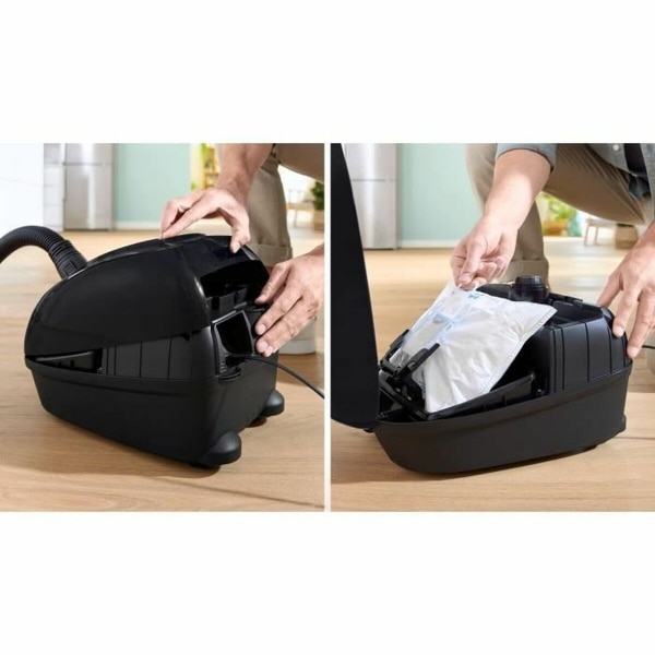 Aspirator compact cu sac Bosch 600w negru