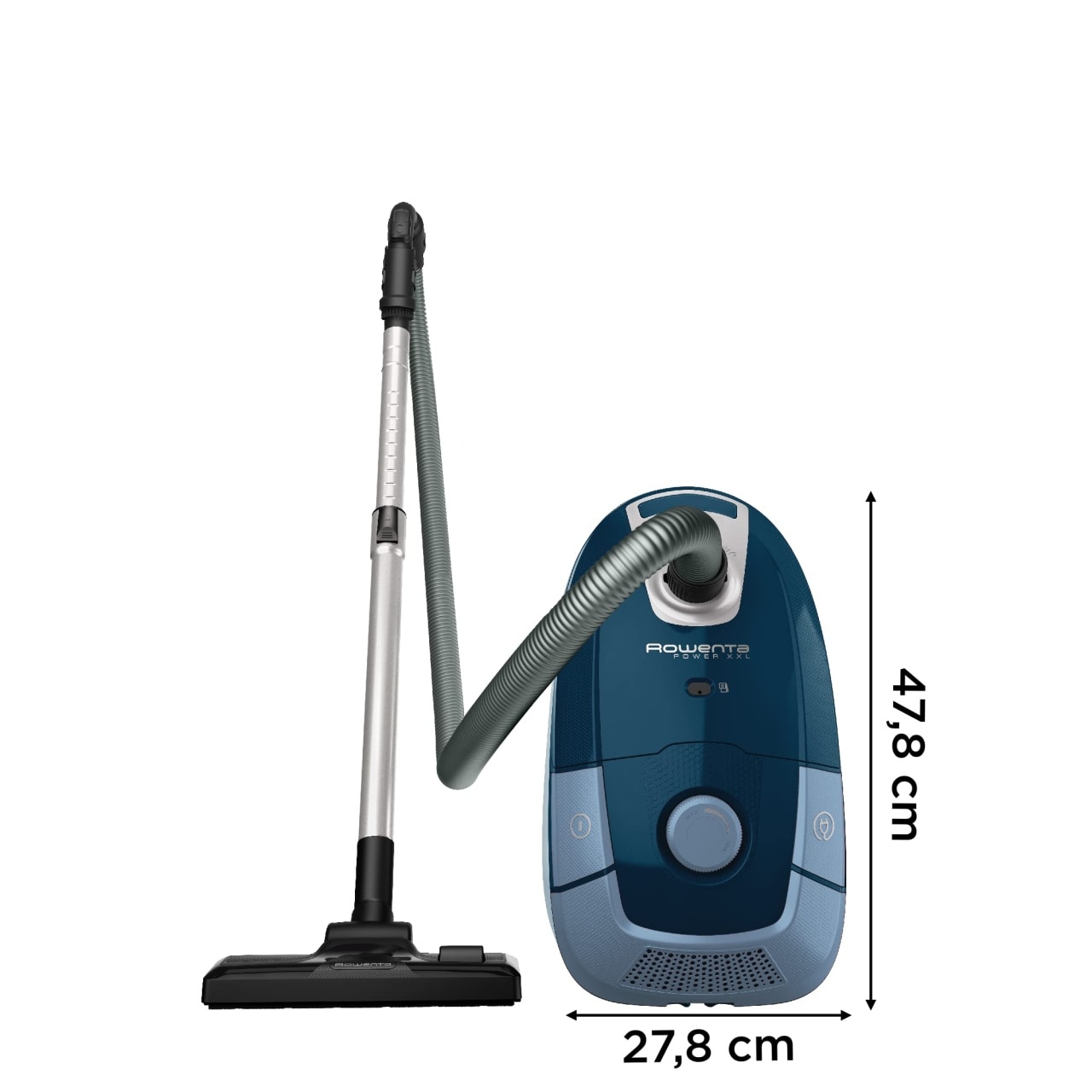 Rowenta RO3172EA Power XXL, Aspirator cu sac, albastru inchis, 900 W, 4,5 litri