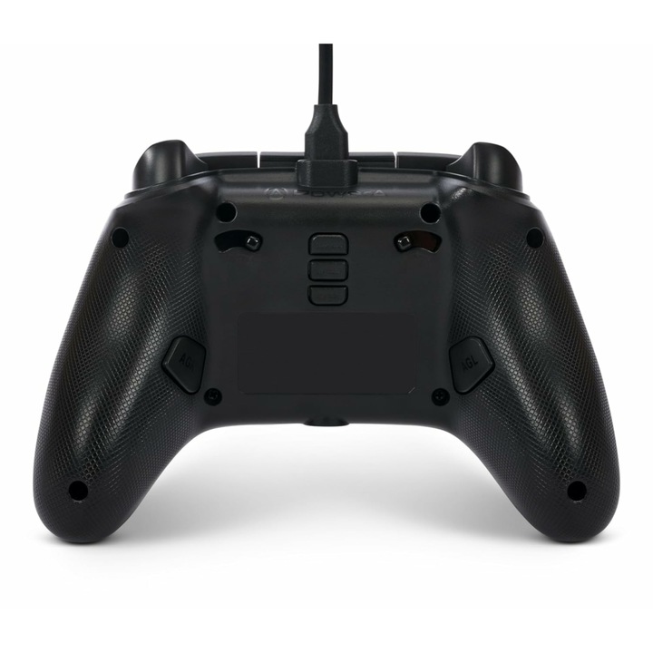 Controller cu fir PowerA Advantage Lumectra, Xbox Series X, S, Xbox One, PC, RGB Lighting, Negru