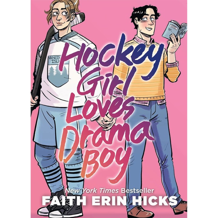 Hockey Girl Loves Drama Boy - Faith Erin Hicks, editia 2023