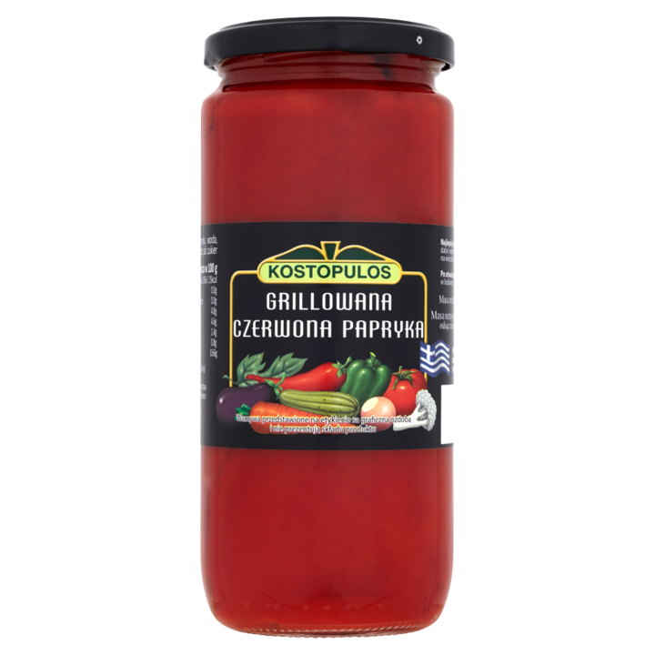 Ardei rosu copt, Kostopulos, 480 g