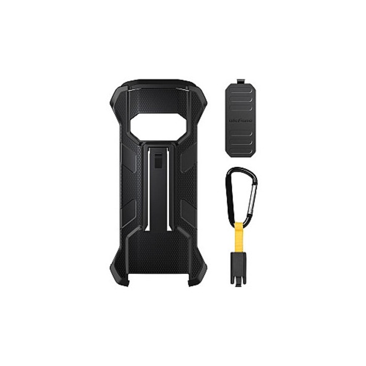 Многофункционален защитен калъф за Ulefone Armor 15 с щипка и карабинер