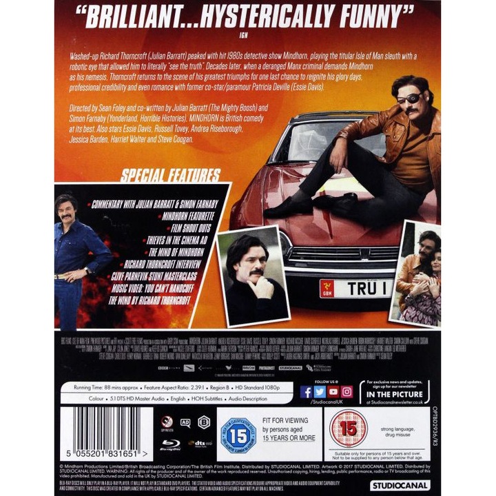Mindhorn [Blu-Ray]