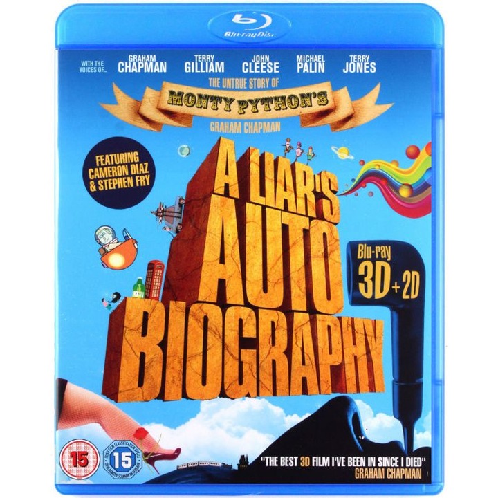 A Liar's Autobiography: The Untrue Story of Monty Python's Graham Chapman [Blu-Ray 3D]+[Blu-Ray]