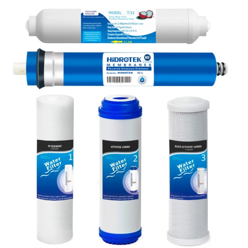 Filterkartusche 10 Zoll Micron 5 - 3er Set Für Sauberes Wasser