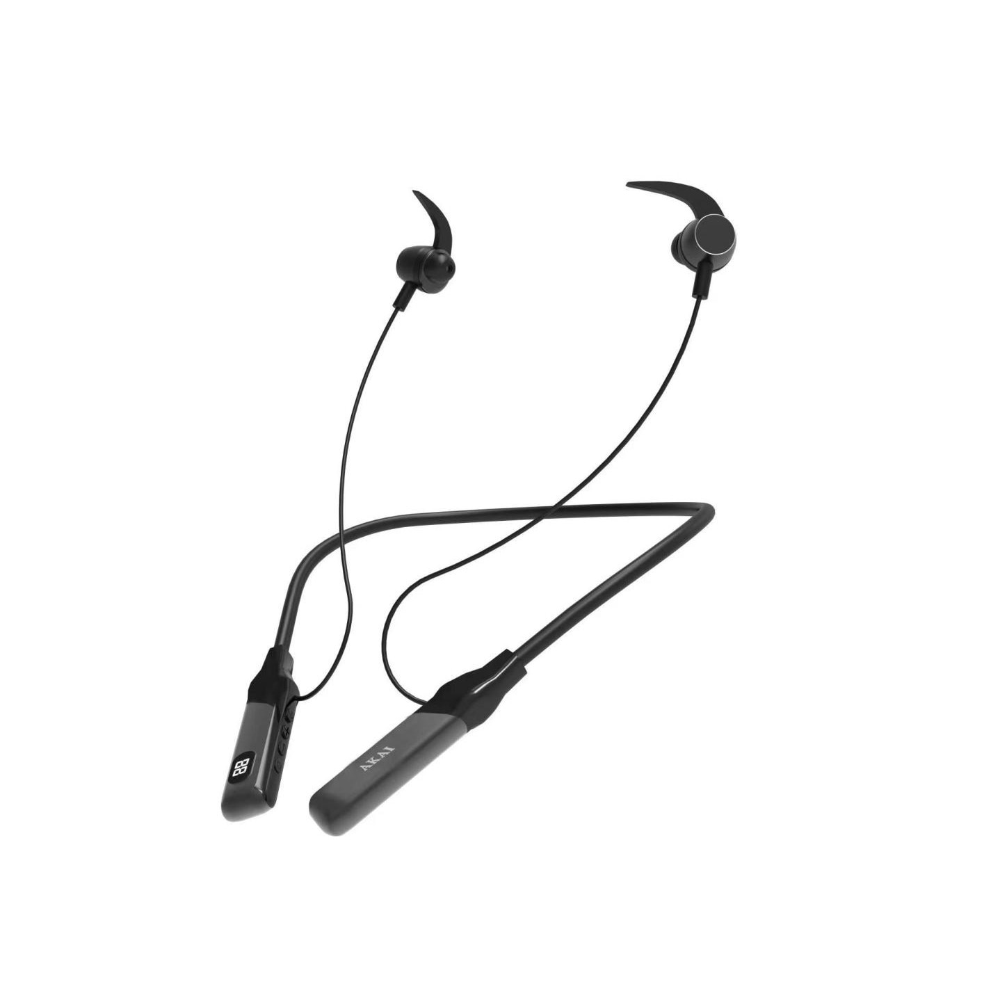 Casti Akai BTN-B100 BT 5.3, negru