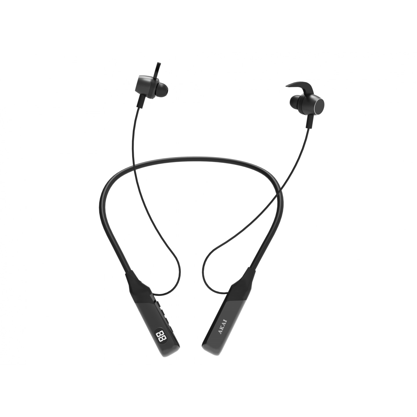 Casti Akai BTN-B100 BT 5.3, negru