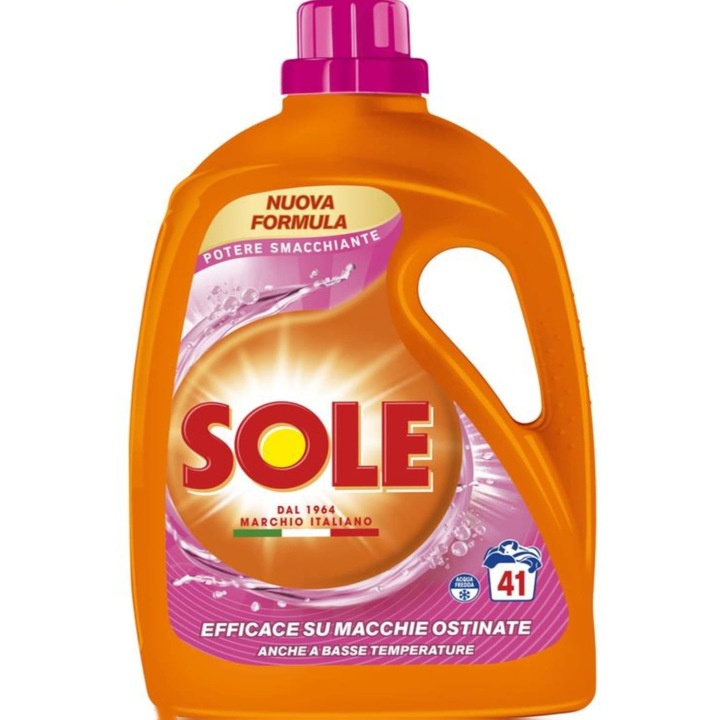 Sole Smacchiante folyékony mosószer, 41 mosás, 1845ml