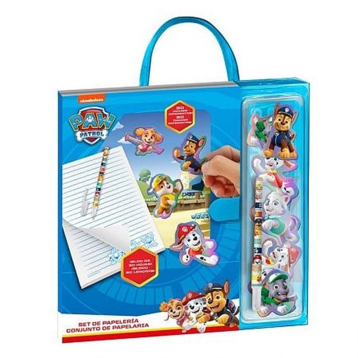 Комплект за писане Euroswan, Paw Patrol, 32 части, Детски, Пластмаса/Хартия