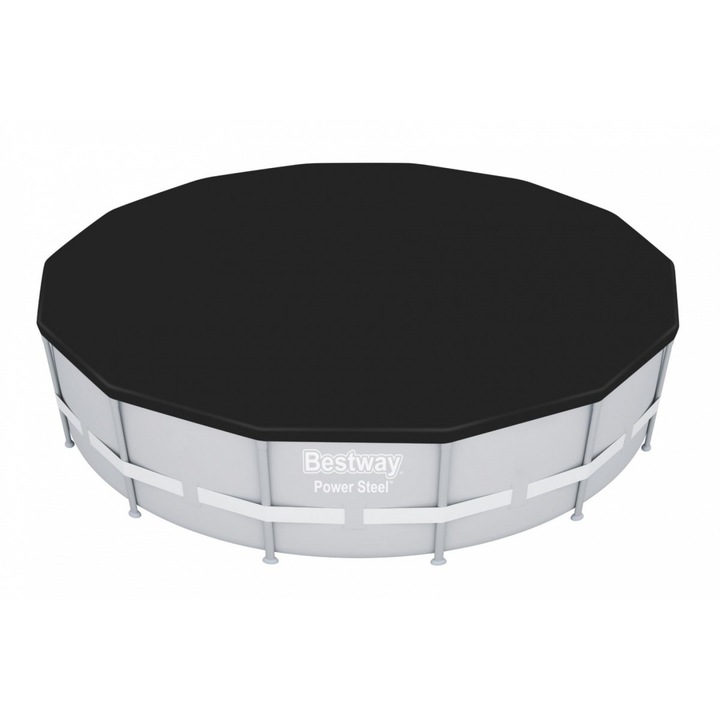 Prelata Piscina Bestway Flowclear - 396 cm - Negru