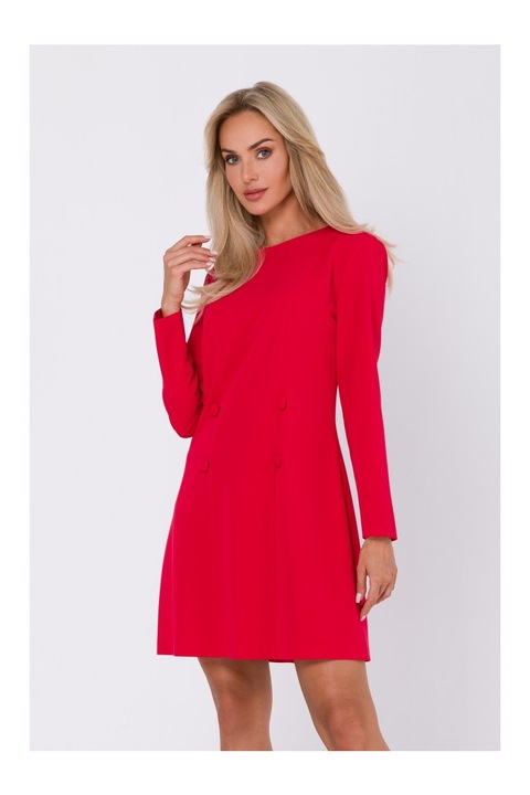 Made of Emotion Női mini ruha Ablivuh M753 piros, Piros