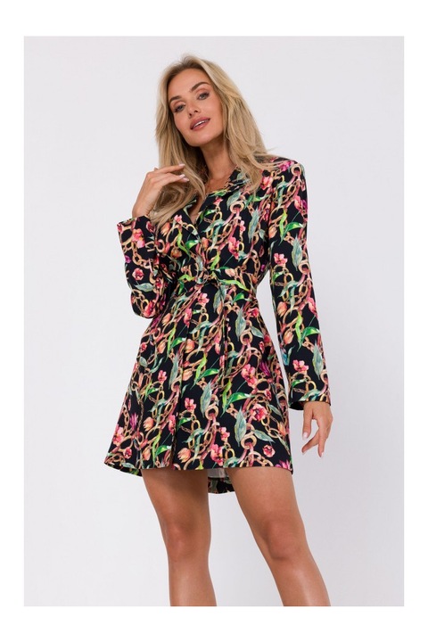 Made of Emotion Női kabát ruha Keudegan M750 fekete, Fekete